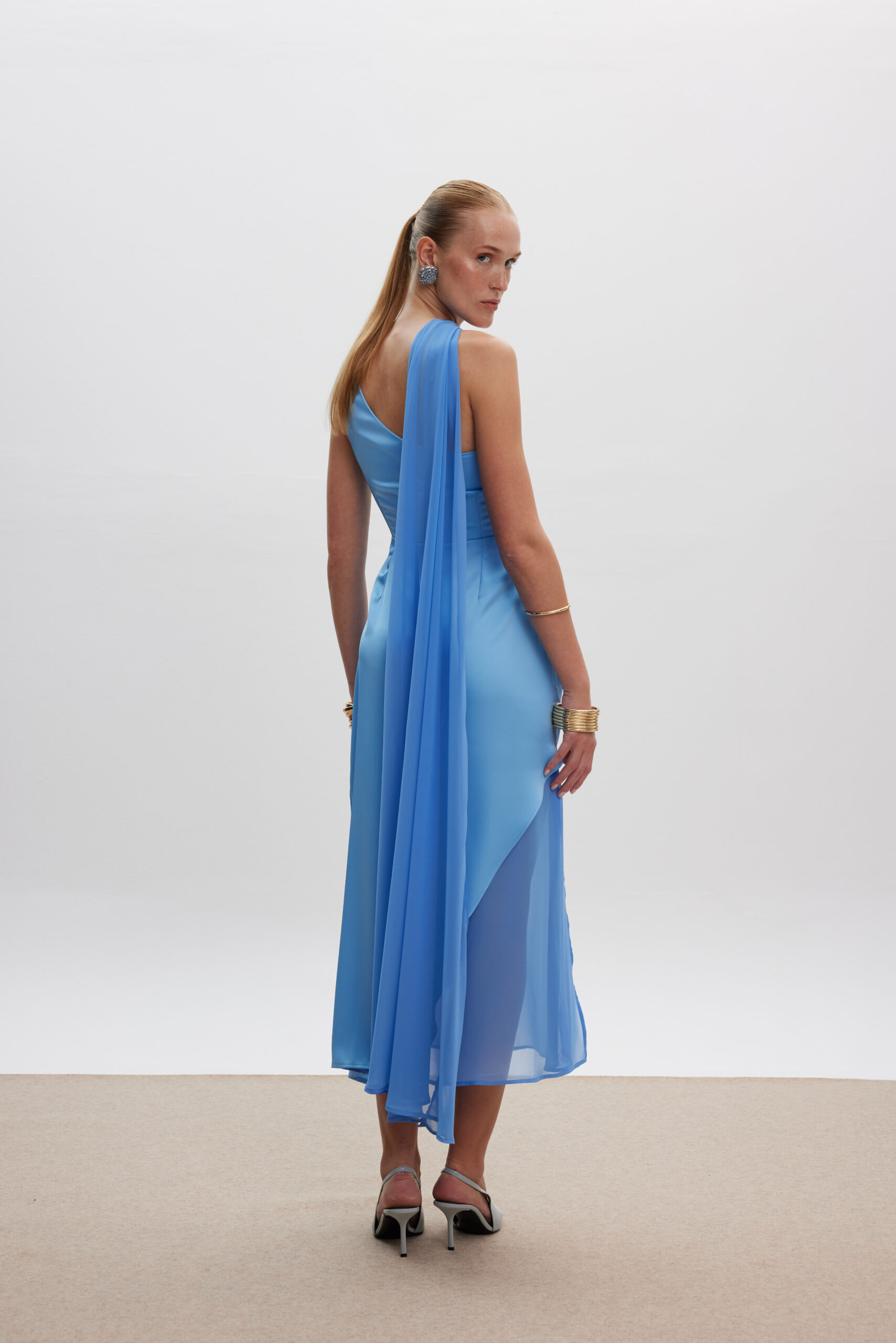 Candice Blue Dress - Image 2