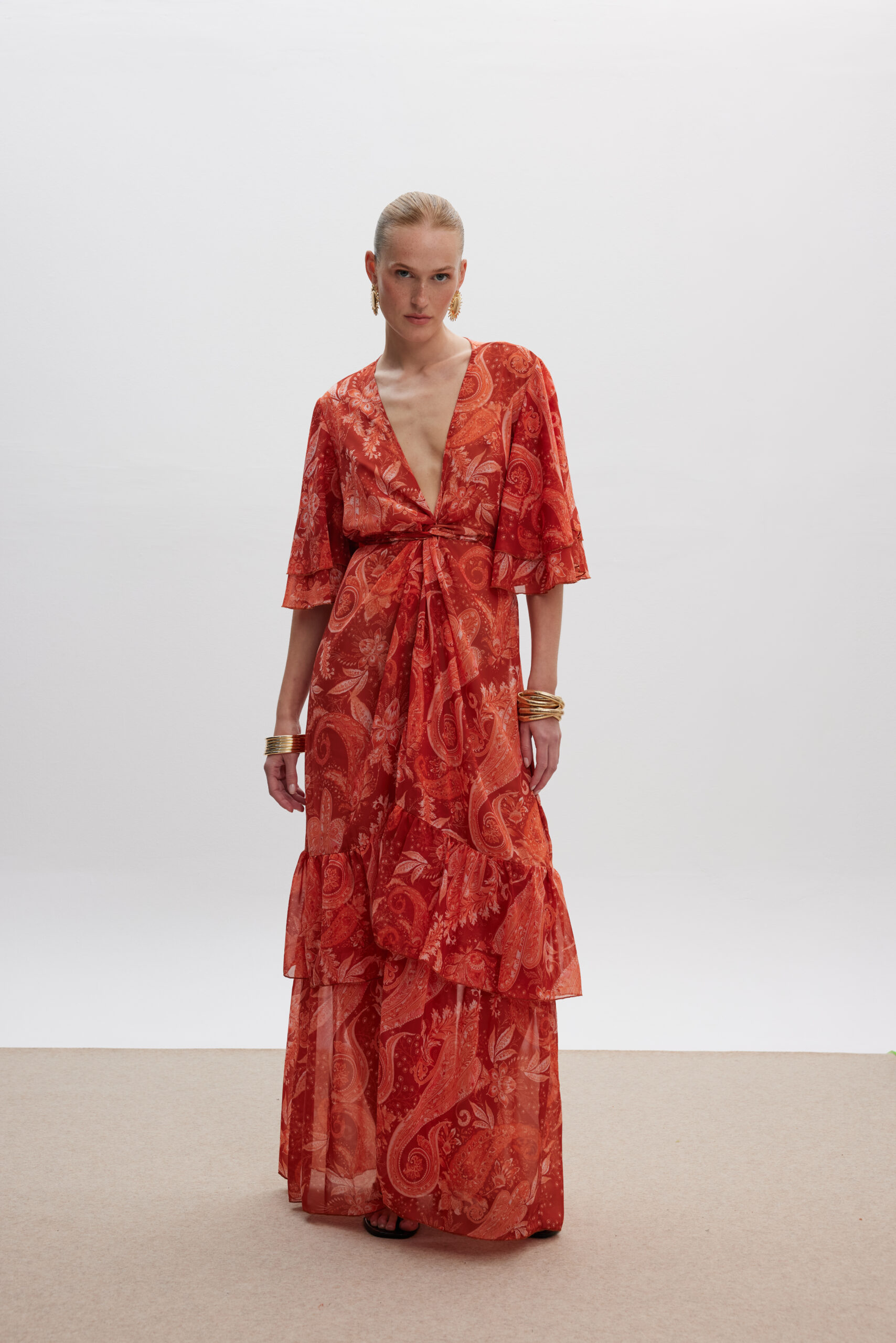 Bronze Goddess Kimono - Image 3