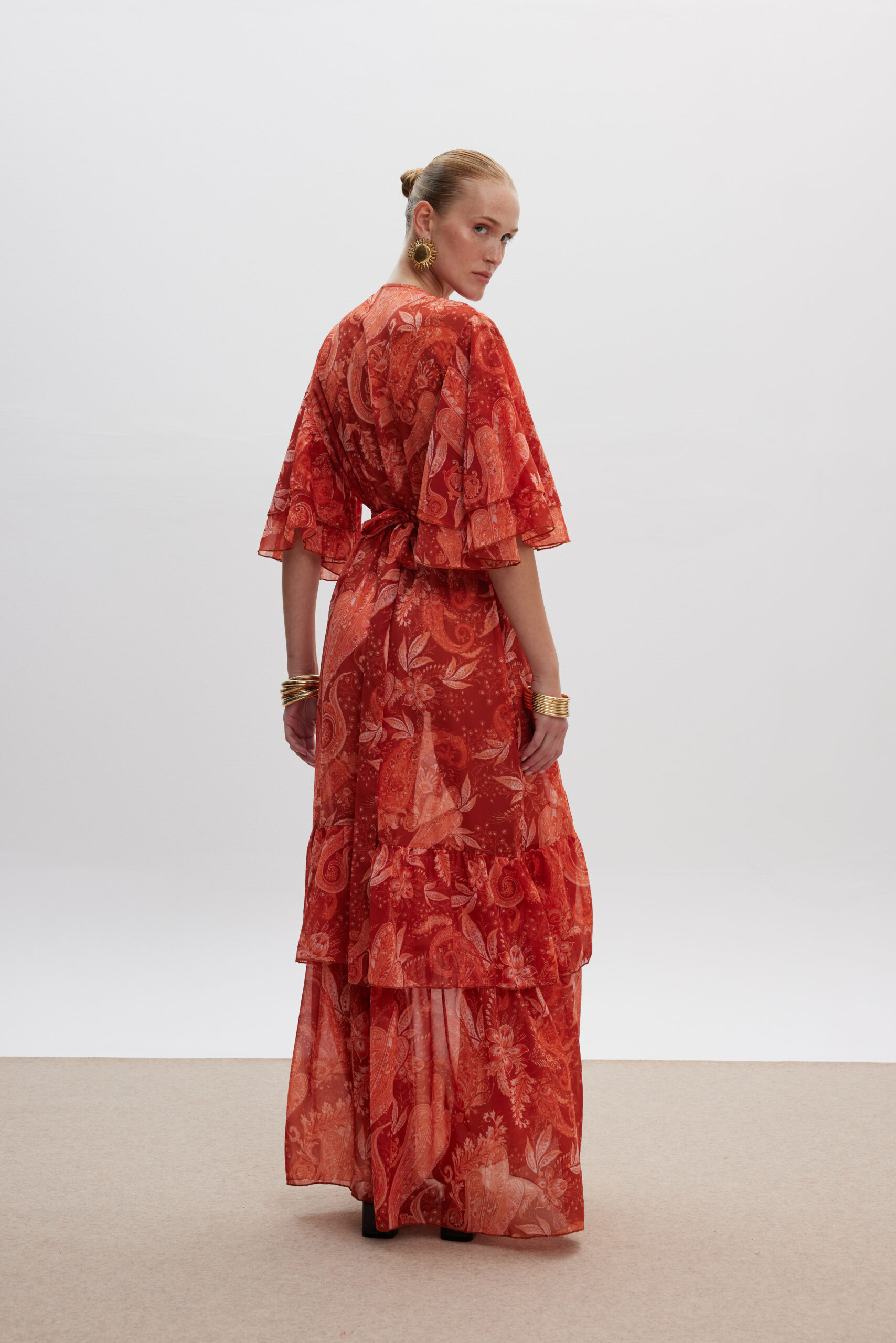 Bronze Goddess Kimono - Image 2