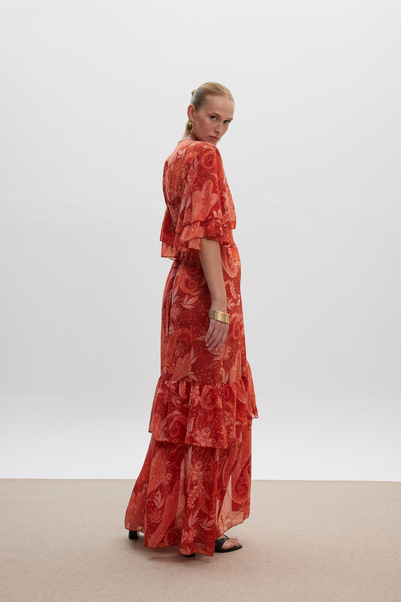 Bronze Goddess Kimono - Image 5