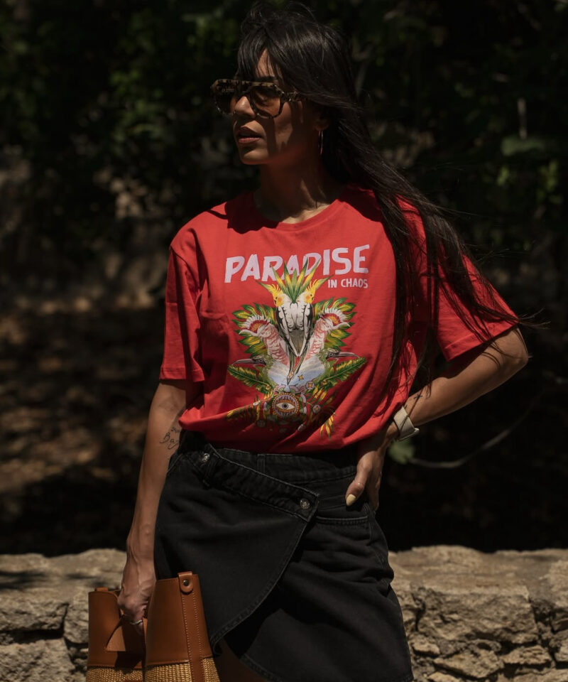 Alternative view of Eden T -Shirt Red