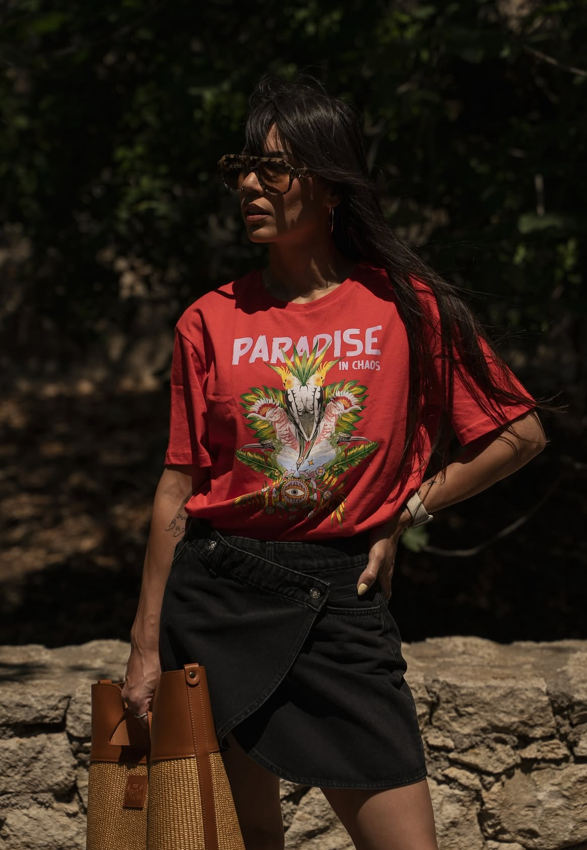 Eden T -Shirt Red - Image 2